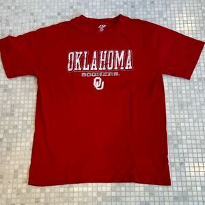 OU Oklahoma Sooner Large Cotton T-Shirt